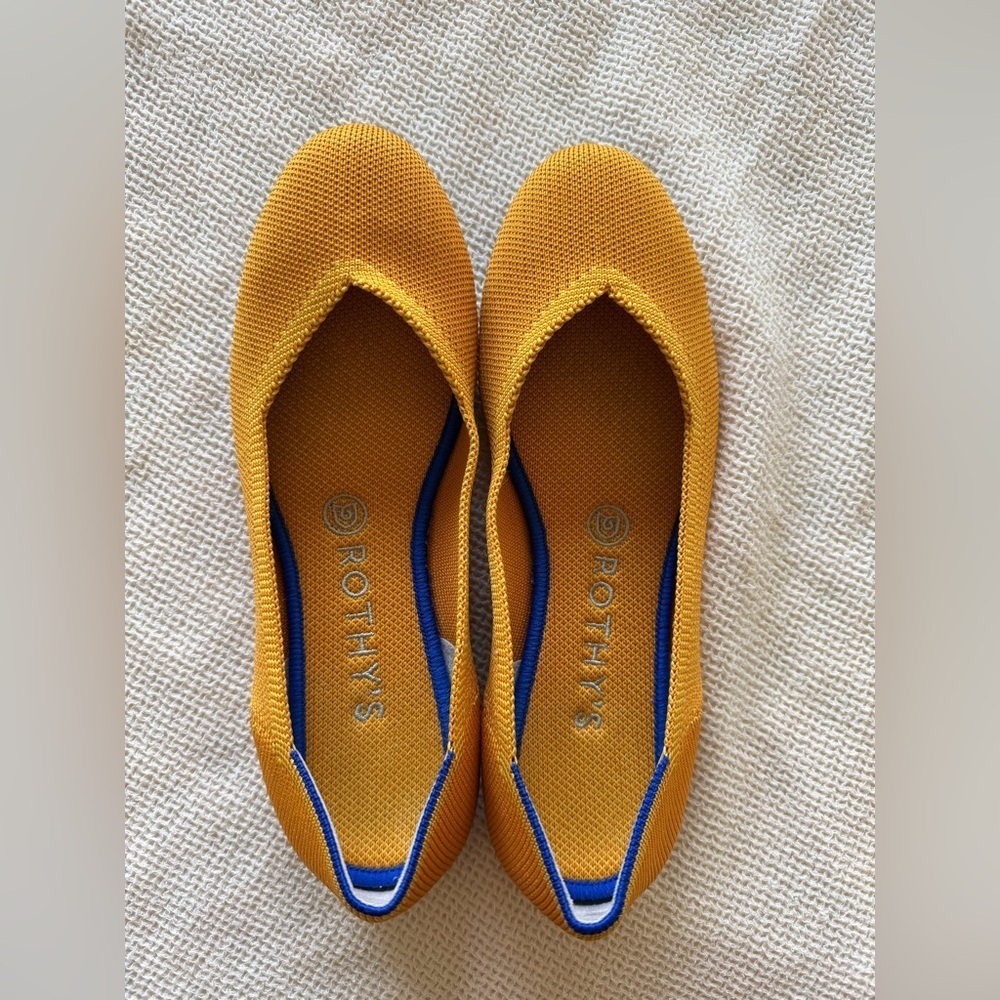 Rothy's Women Lemondrop Yellow‎ Flats